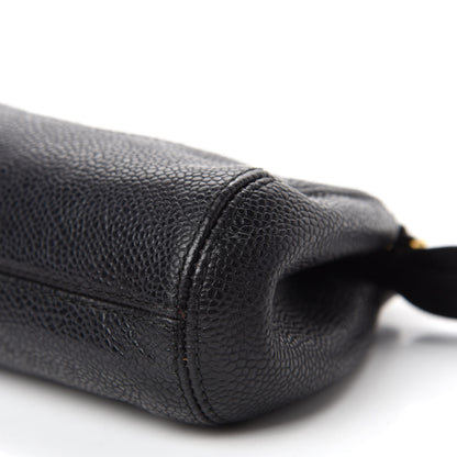 Chanel Caviar CC Shoulder Bag Black 7 of 10