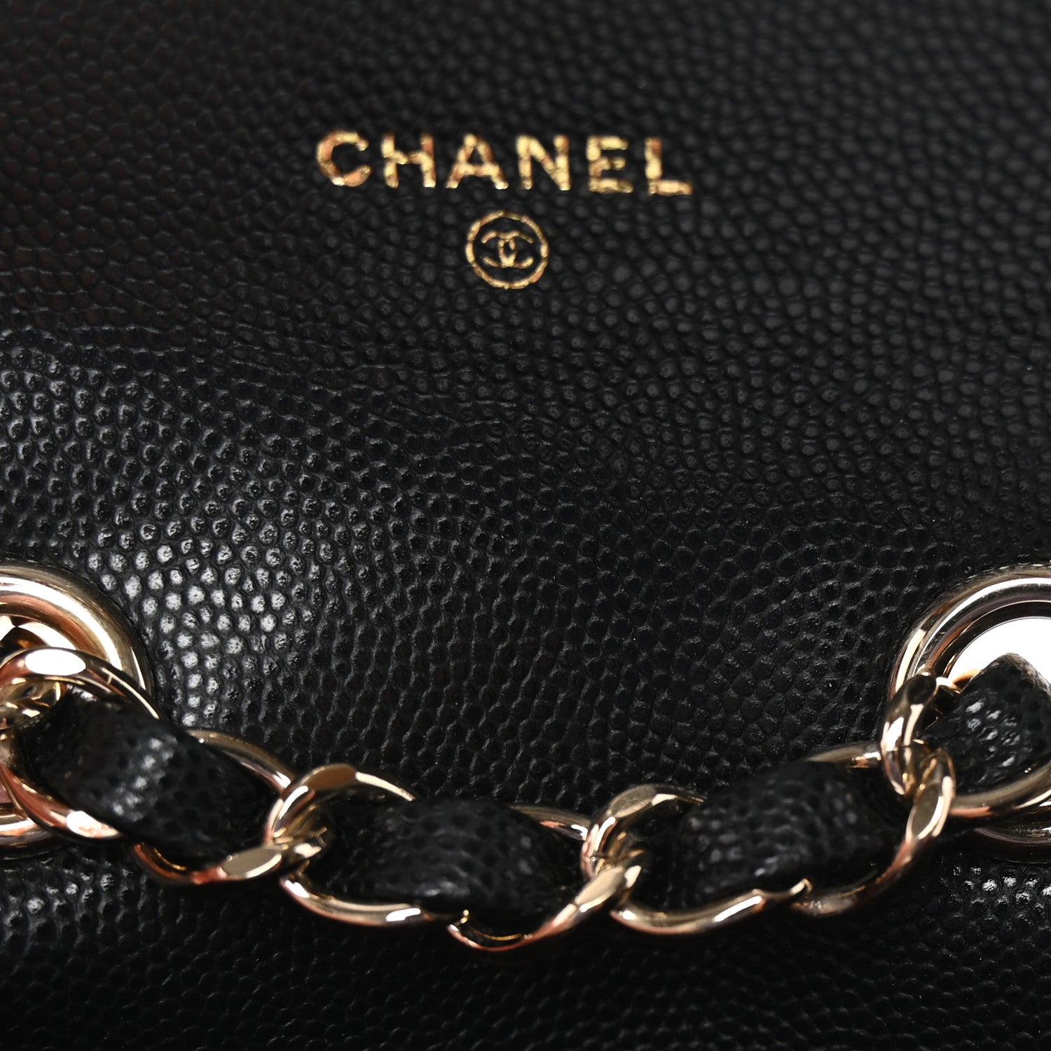 Chanel Caviar Quilted Mini Chain Belt Bag Black 7 of 12
