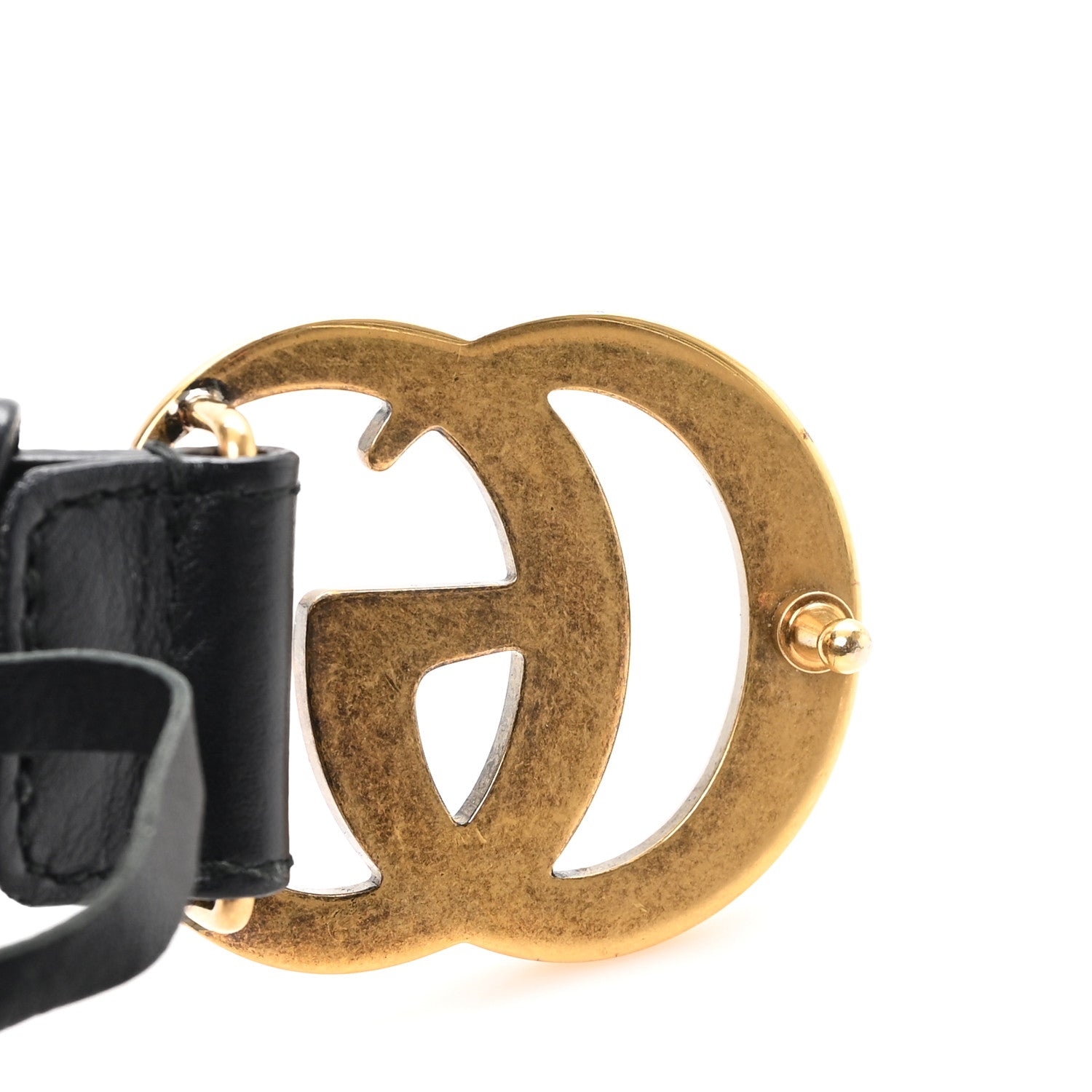 Gucci Calfskin Double G 40mm Belt 85 34 Black 1797349 – FASHIONPHILE