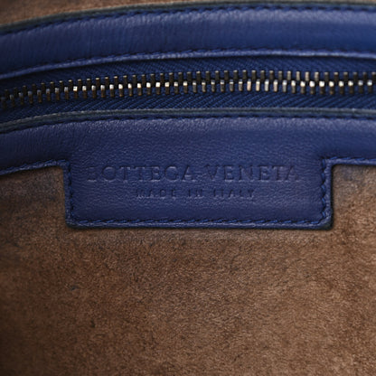 Bottega Veneta Nappa Intrecciato Nodini Crossbody Messenger Blue 7 of 13
