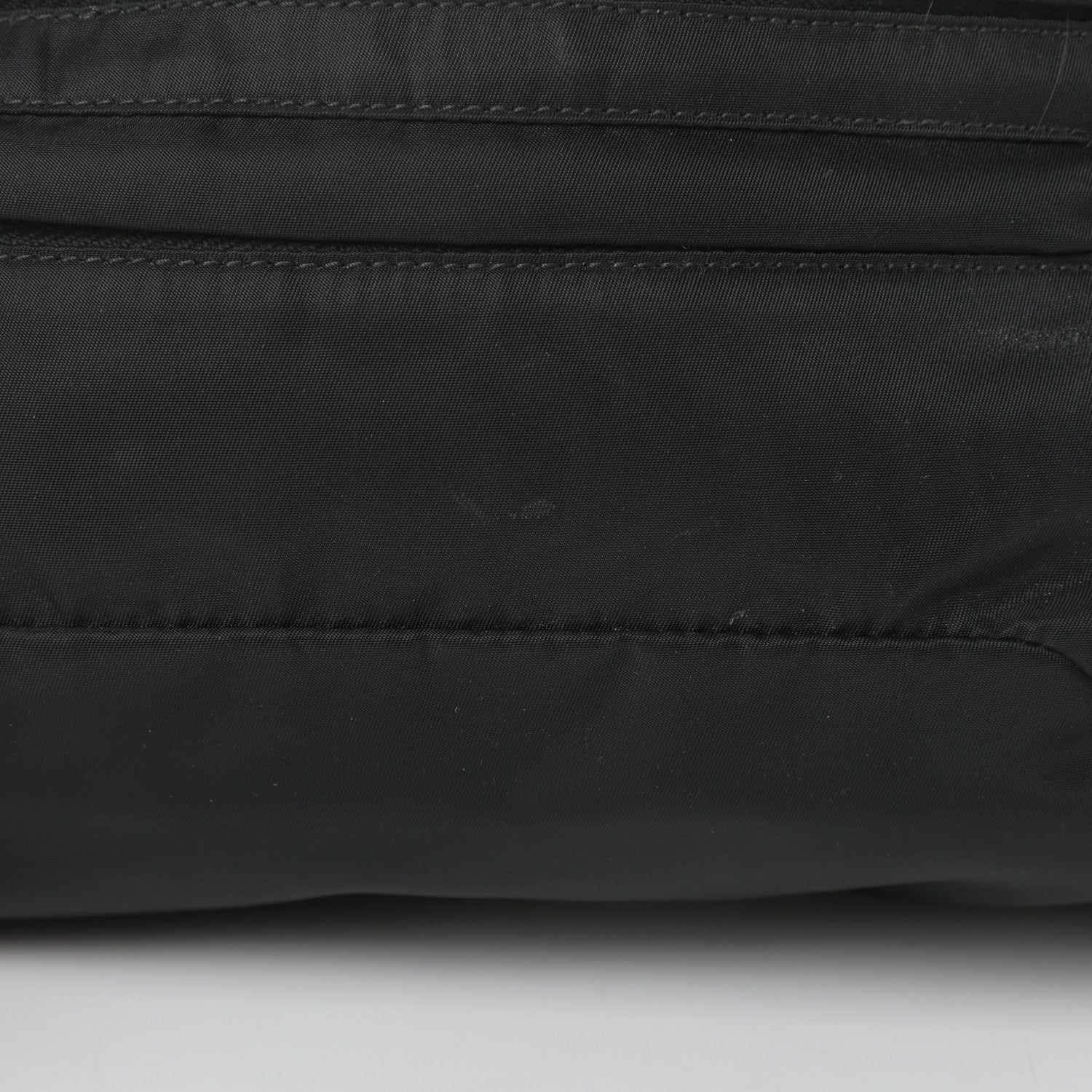 Prada Tessuto Nylon Belt Bag Black Verde 11 of 11