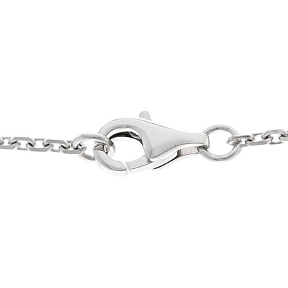 Chanel 18K White Gold Diamond Small Fil De Camelia Pendant Necklace 4 of 5