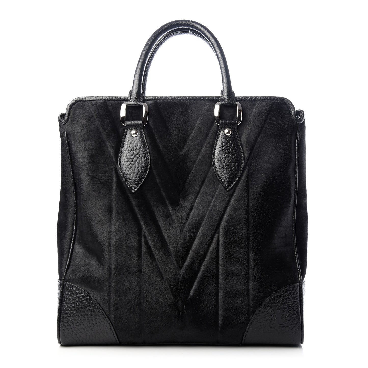 Pony Hair Mens Cabas Whistler Black