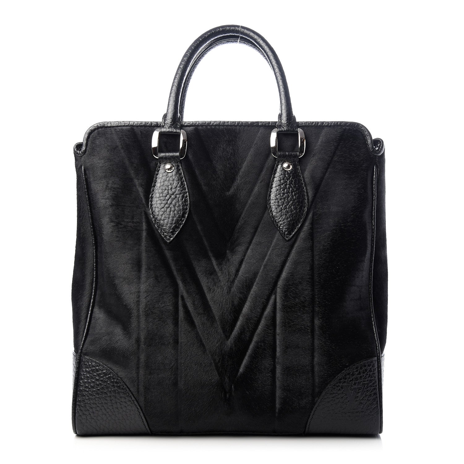 Louis Vuitton Pony Hair Mens Cabas Whistler Black 1 of 8
