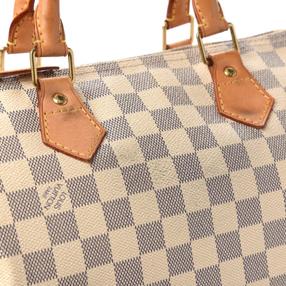 Louis Vuitton Damier Azur Speedy 30 12 of 12