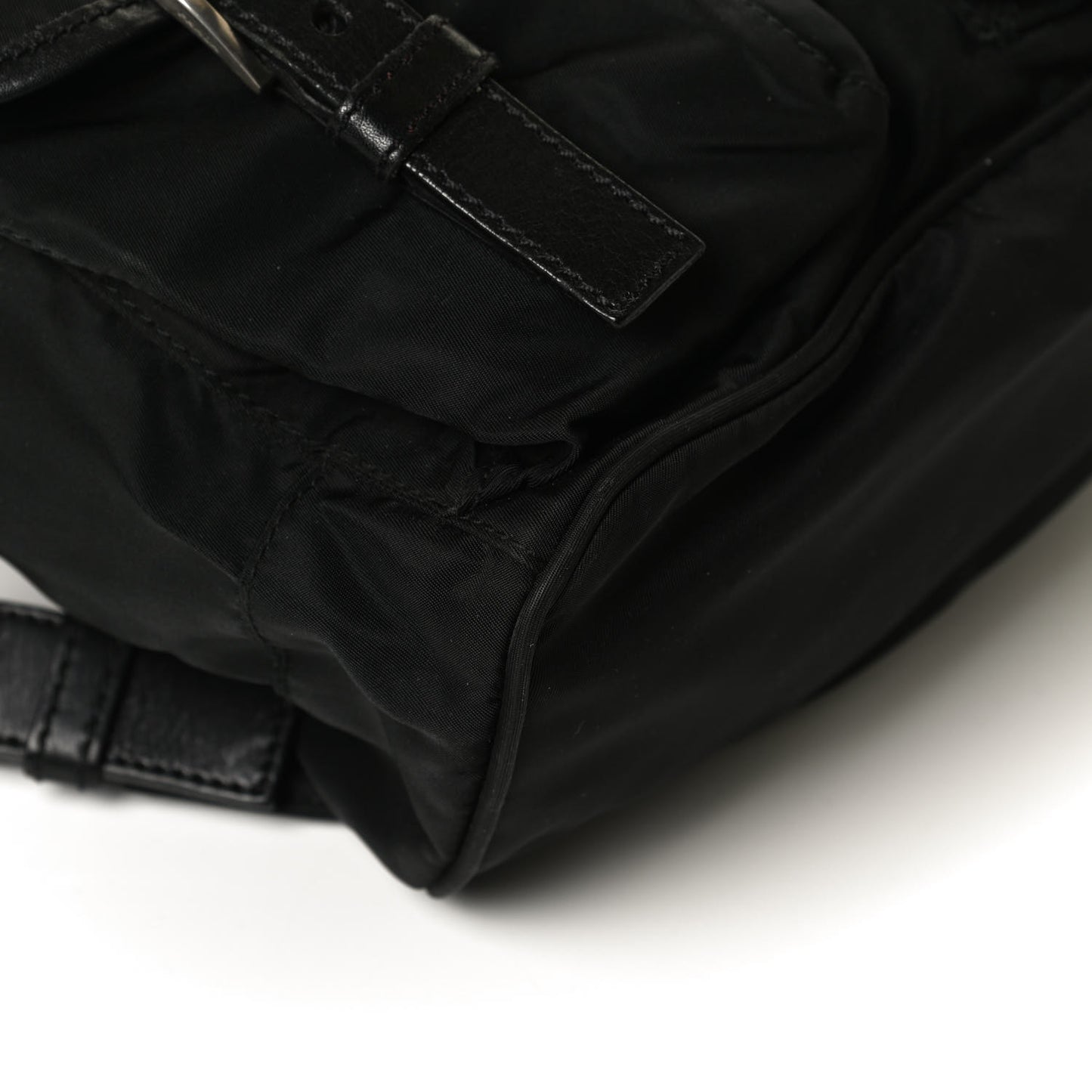 Tessuto Nylon Vitello Backpack Black