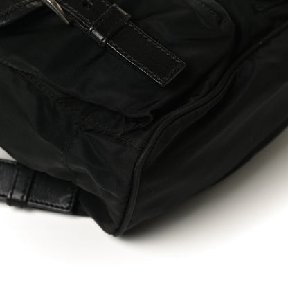 Prada Tessuto Nylon Vitello Backpack Black 11 of 16