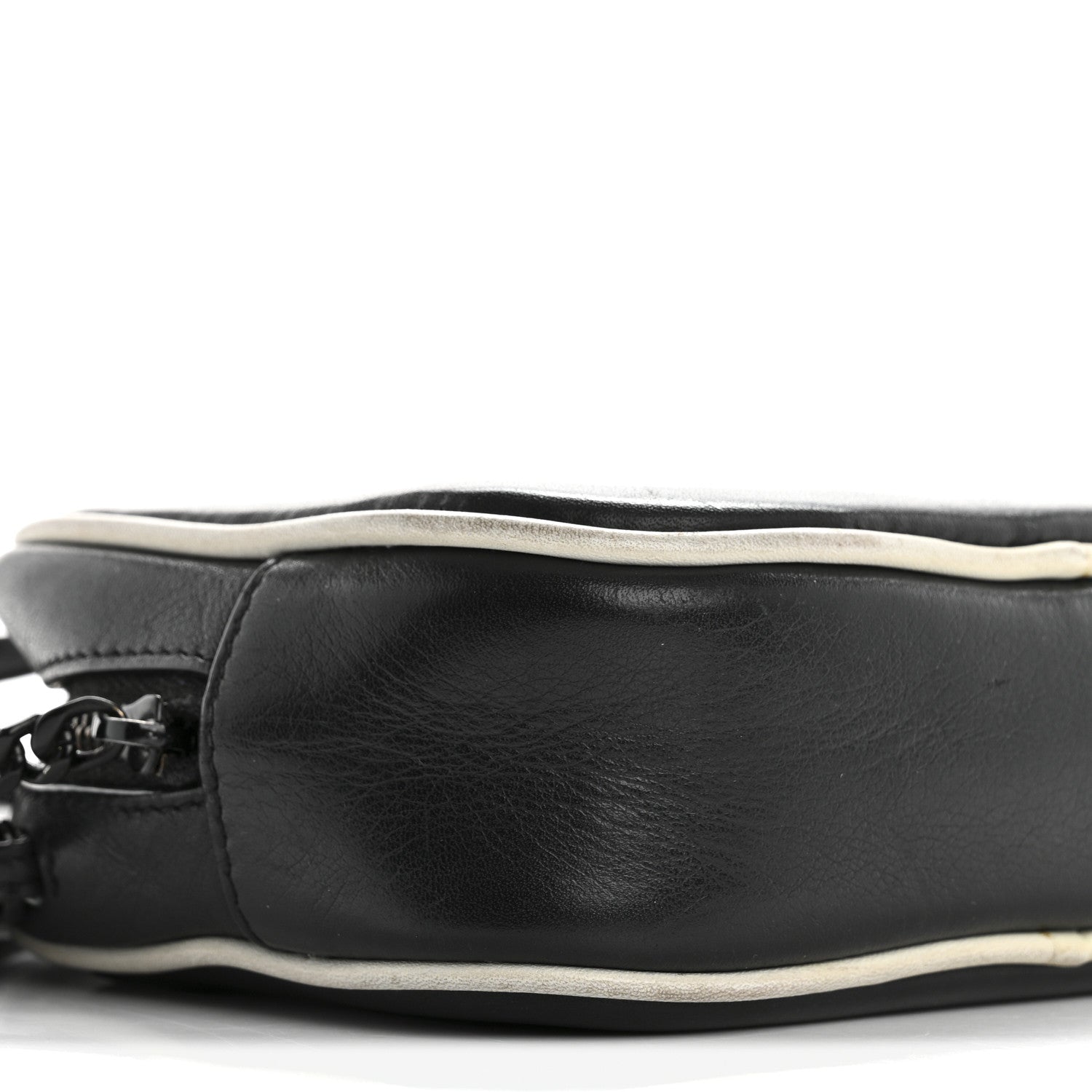 Saint Laurent Nappa Monogram Blogger Bag Black White 9 of 15