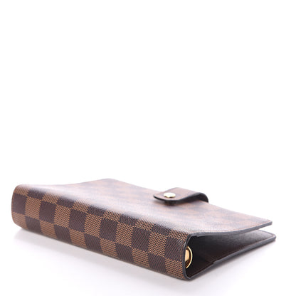 Louis Vuitton Damier Ebene Medium Ring Agenda Cover 3 of 5