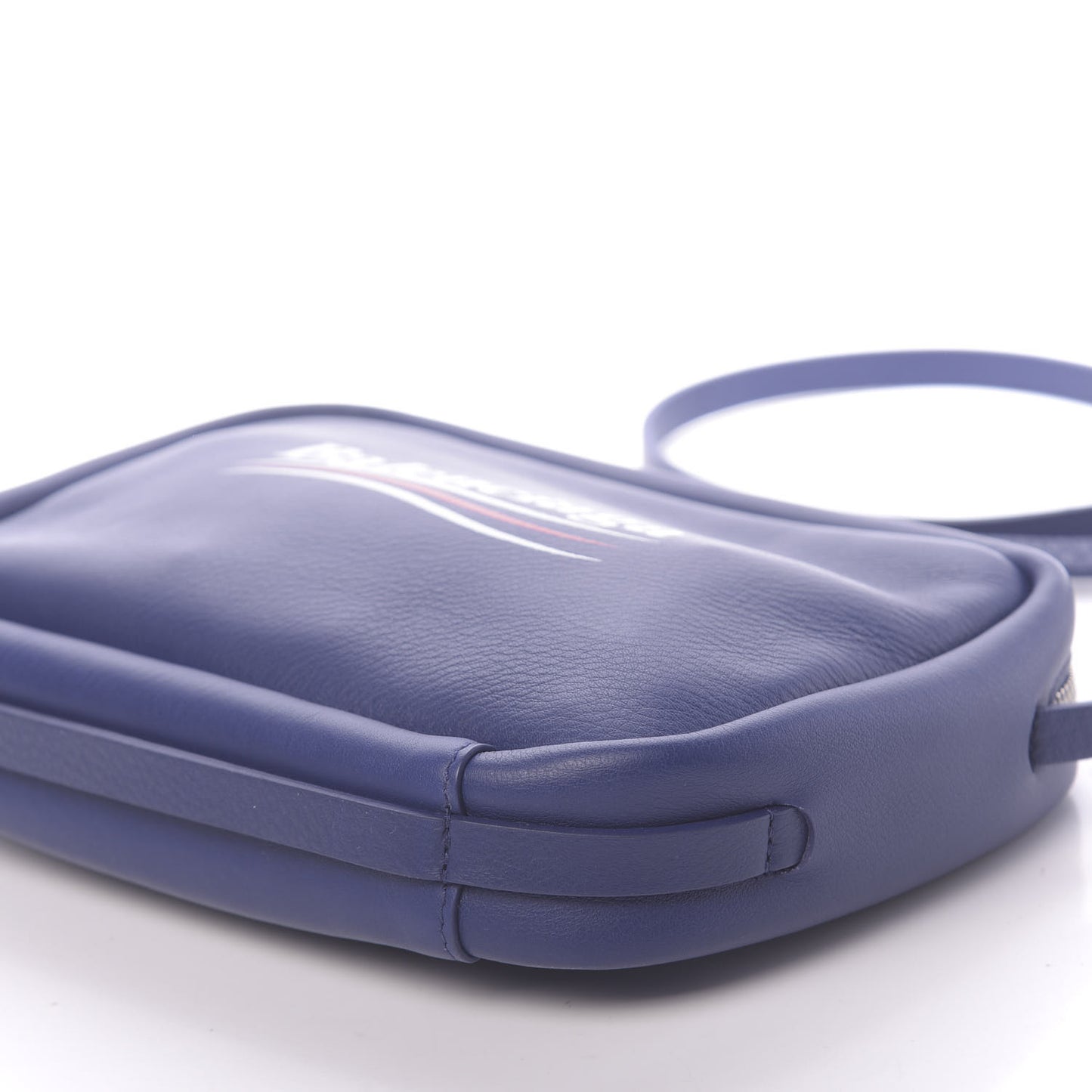 Calfskin Political Campaign Logo S Everyday Camera Bag Bleu