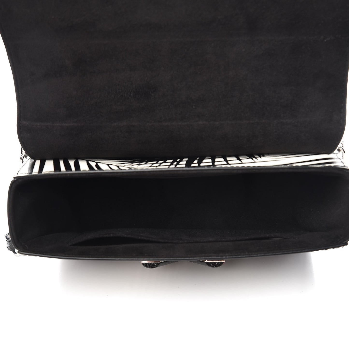 Monogram Infrarouge Palm Twist Shoulder Bag MM Black White