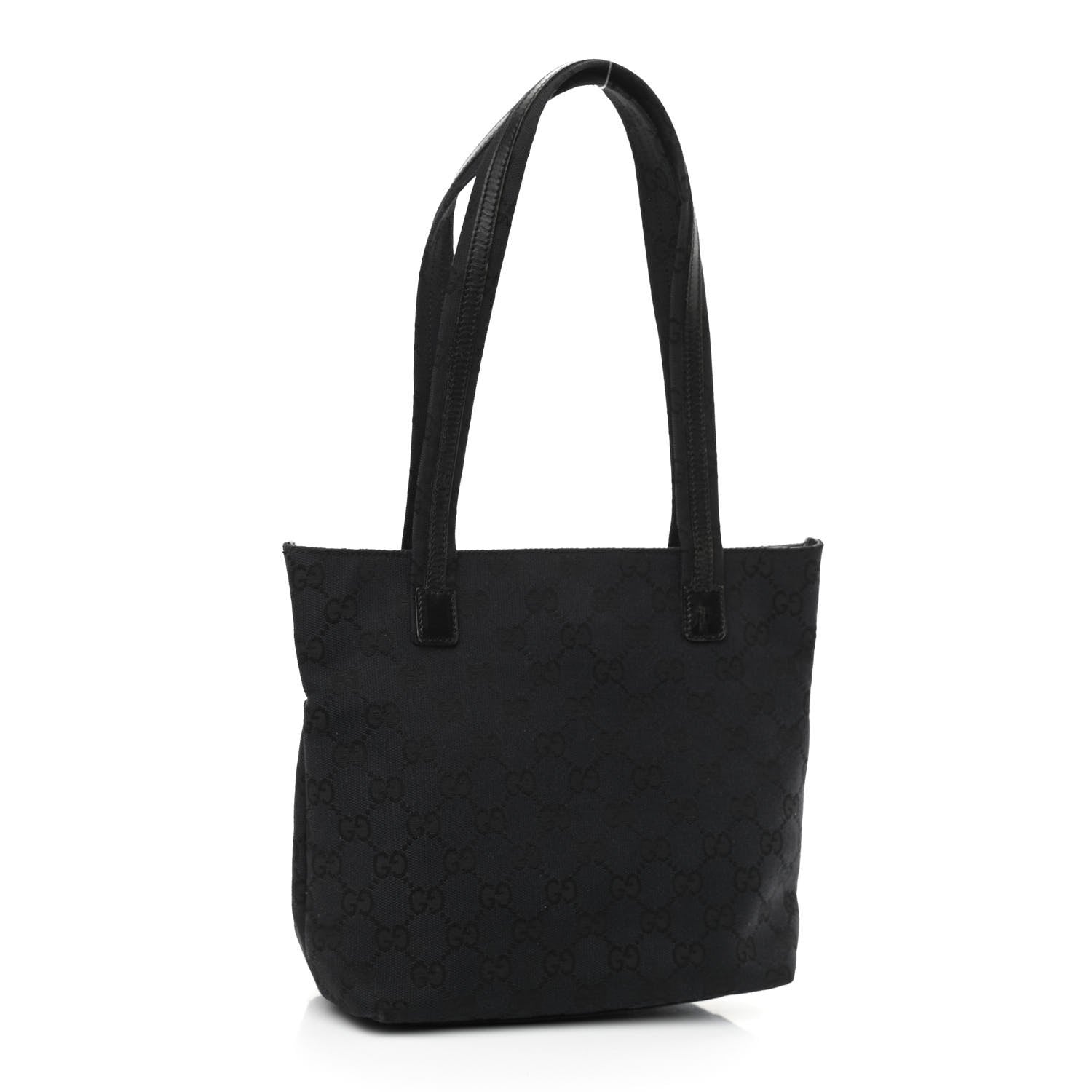 Gucci GG Plus Small Monogram Tote Black 2 of 11
