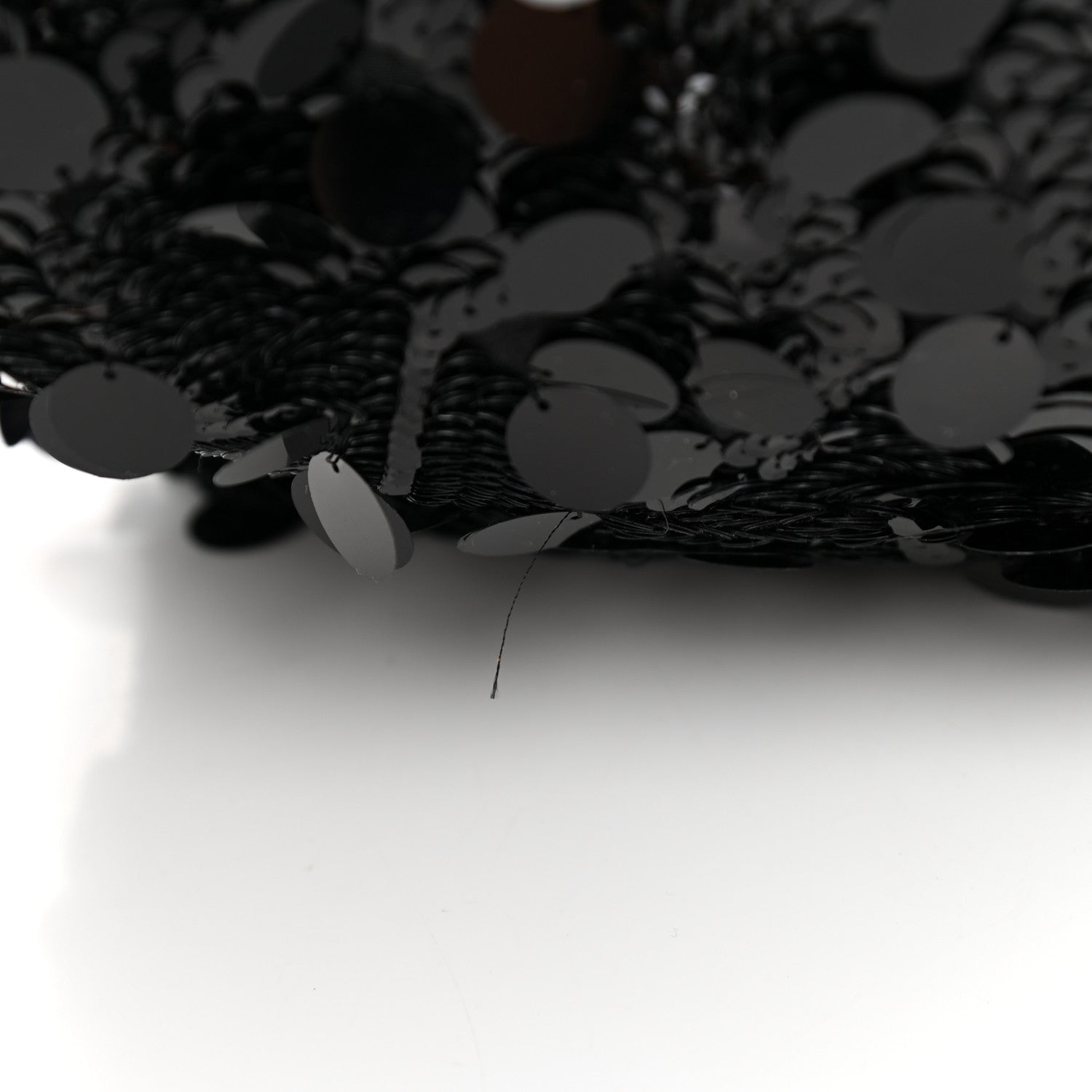 Prada Paillettes Vitello Signaux Bag Black 17 of 17
