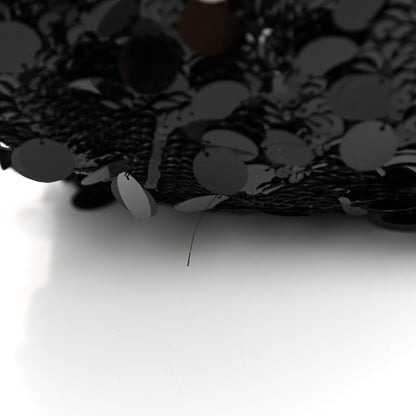 Prada Paillettes Vitello Signaux Bag Black 17 of 17