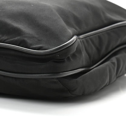 Prada Nylon Flat Messenger Bag Black 12 of 12