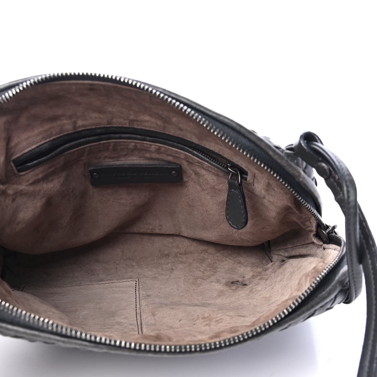 Bottega Veneta Nappa Intrecciato Pillow Crossbody Messenger Black 4 of 5