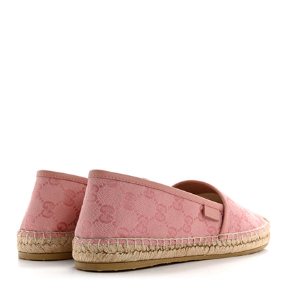 Gucci Monogram Espadrilles 37 Soft Pink 5 of 11
