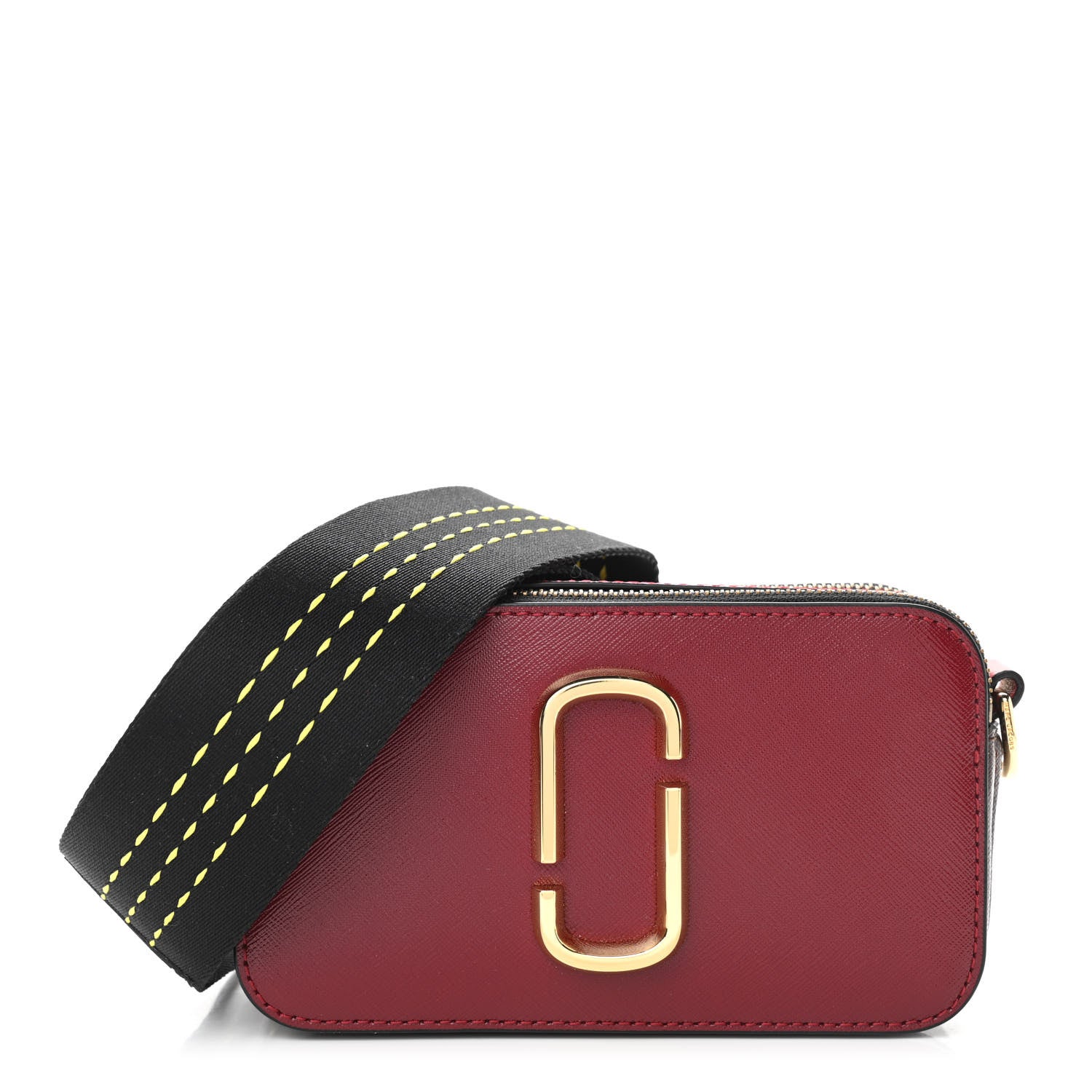 Marc Jacobs Saffiano Small Snapshot Camera Bag Red Multicolor 1 of 10