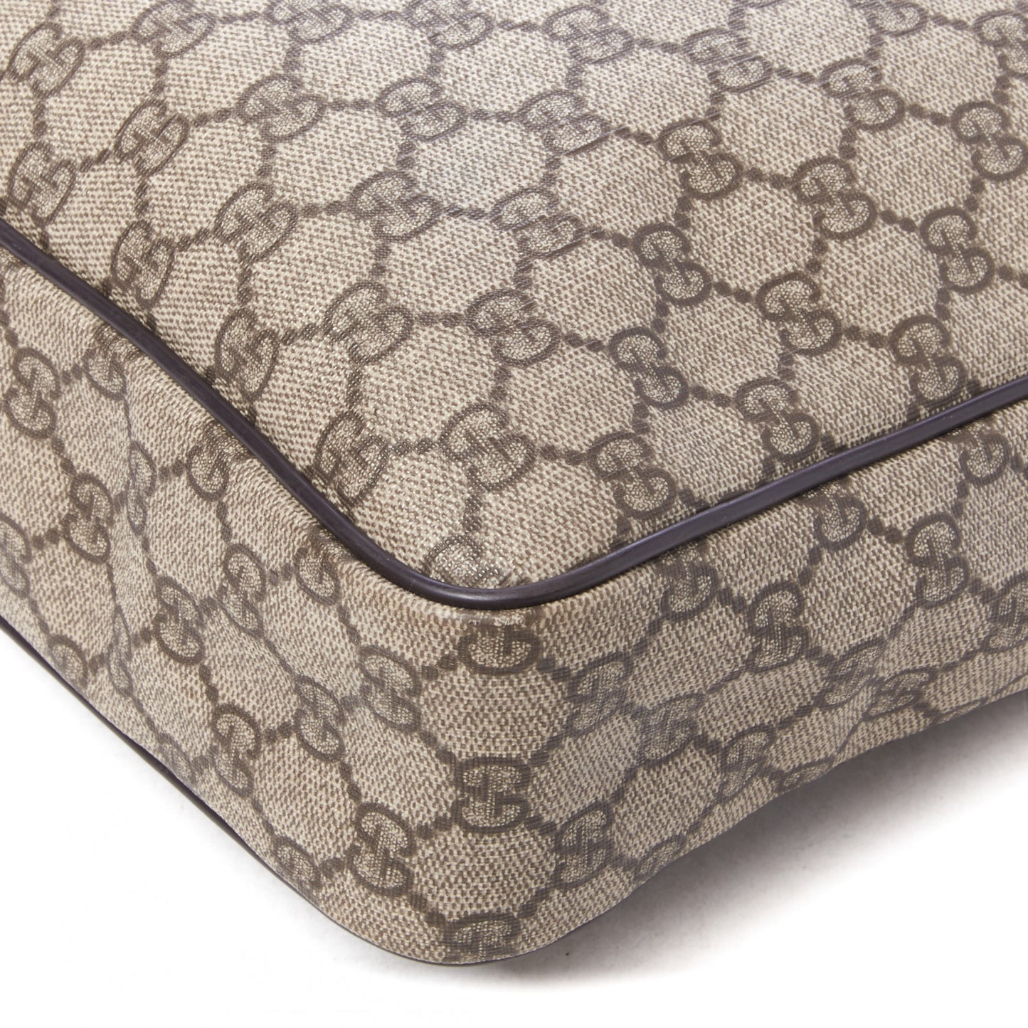 GG Plus Monogram Medium Messenger Bag Dark Brown