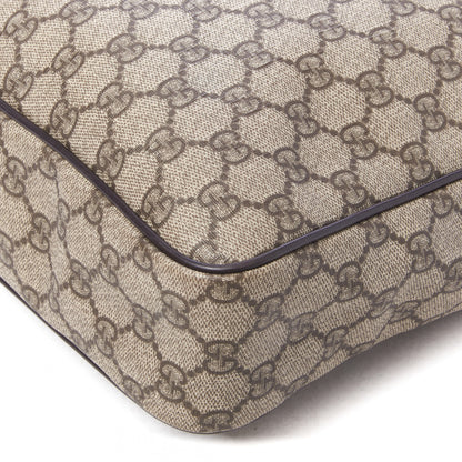 Gucci GG Plus Monogram Medium Messenger Bag Dark Brown 5 of 8