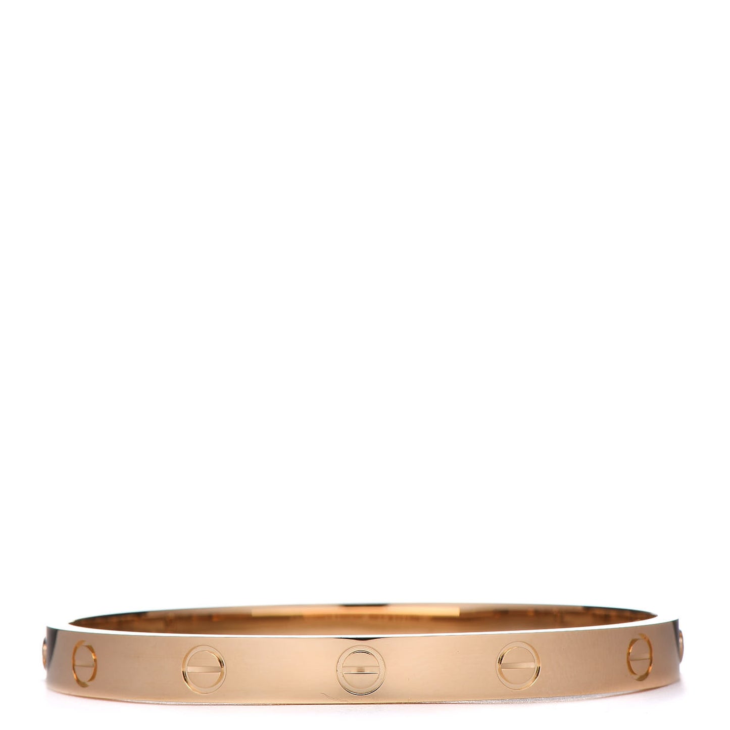 18K Yellow Gold LOVE Bracelet 17