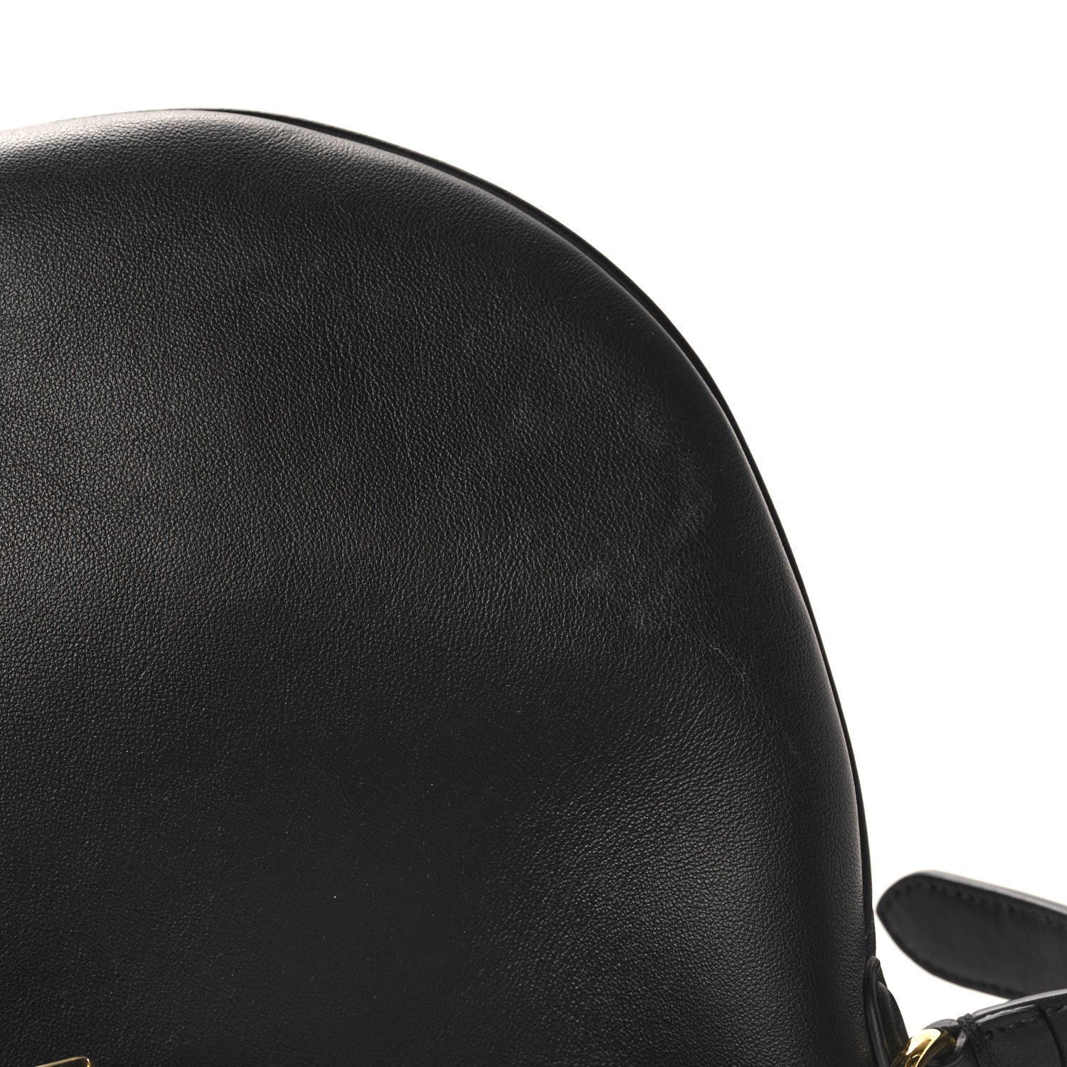 Fendi Vitello Grace Suede Small Croissant Hobo Black 11 of 11