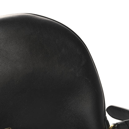 Fendi Vitello Grace Suede Small Croissant Hobo Black 11 of 11