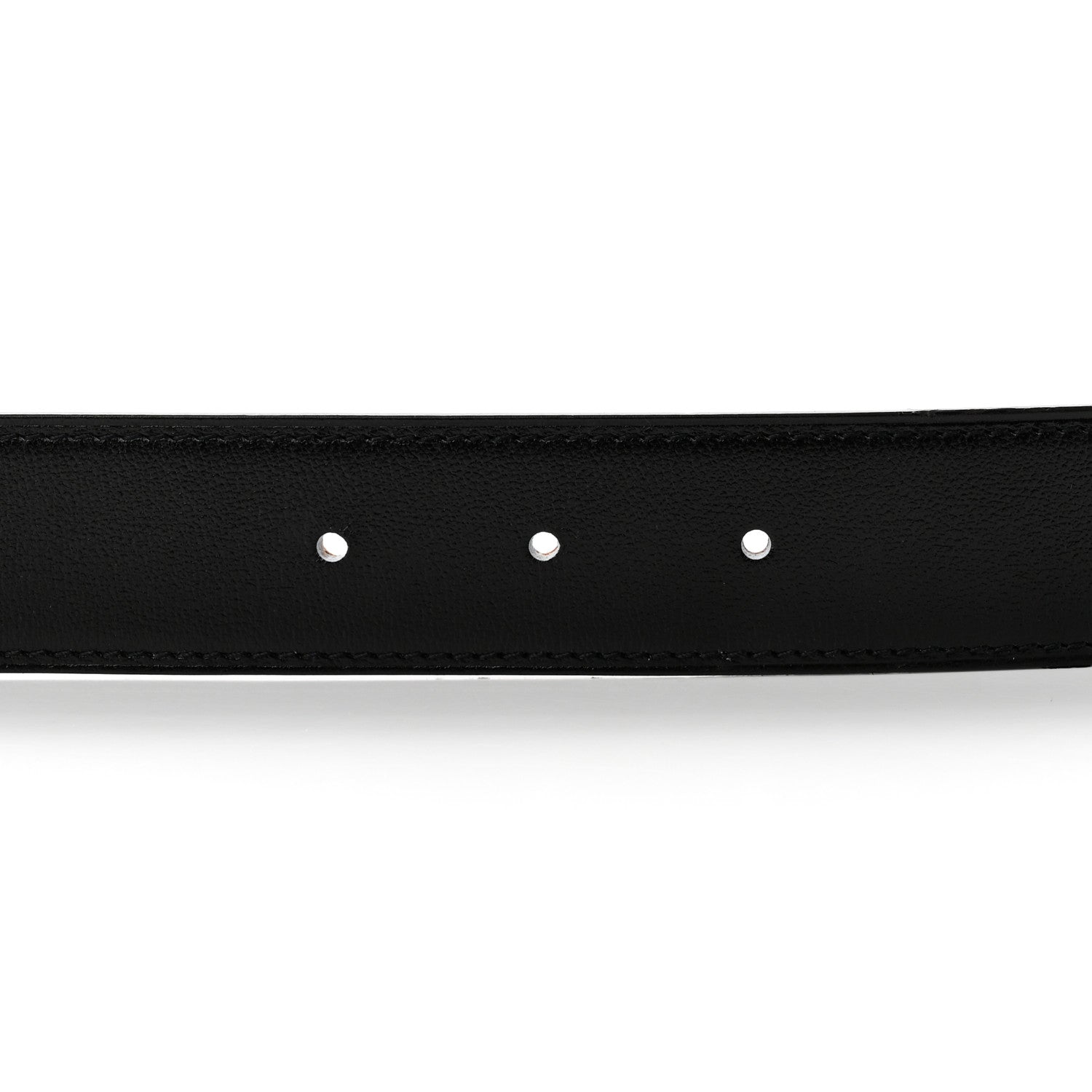 Hermes Box Togo H 32mm Belt 95 38 Black Gold 3 of 8