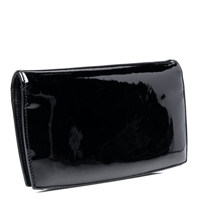 Chanel Patent Large CC Compact Zip Wallet Black 2 of 4