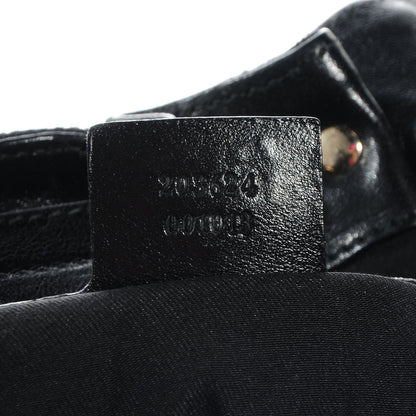 Gucci Monogram Pelham Studded Shoulder Bag Black 7 of 7