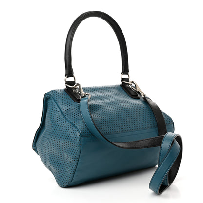 Givenchy Lambskin Perforated Small Pandora Turquoise 3 of 10