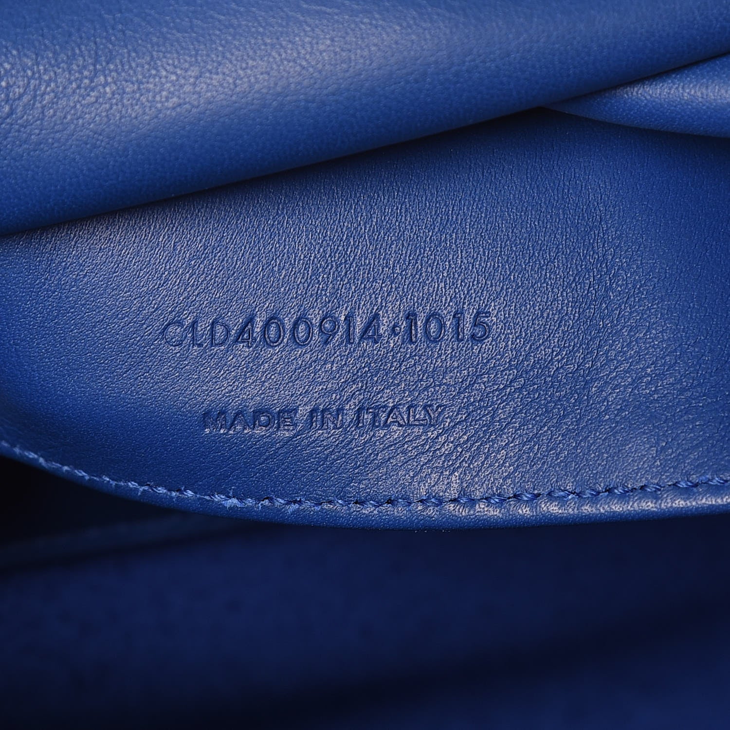 Saint Laurent Calfskin Monogram Baby Cabas Blue Majorelle 8 of 18