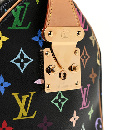 Louis Vuitton Monogram Multicolor Speedy 30 Black 13 of 21