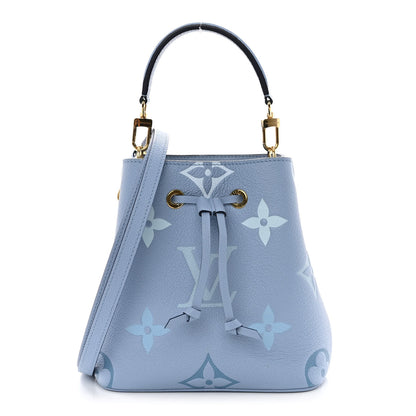 Louis Vuitton Empreinte Monogram Giant By The Pool Neonoe BB Summer Blue 1 of 9