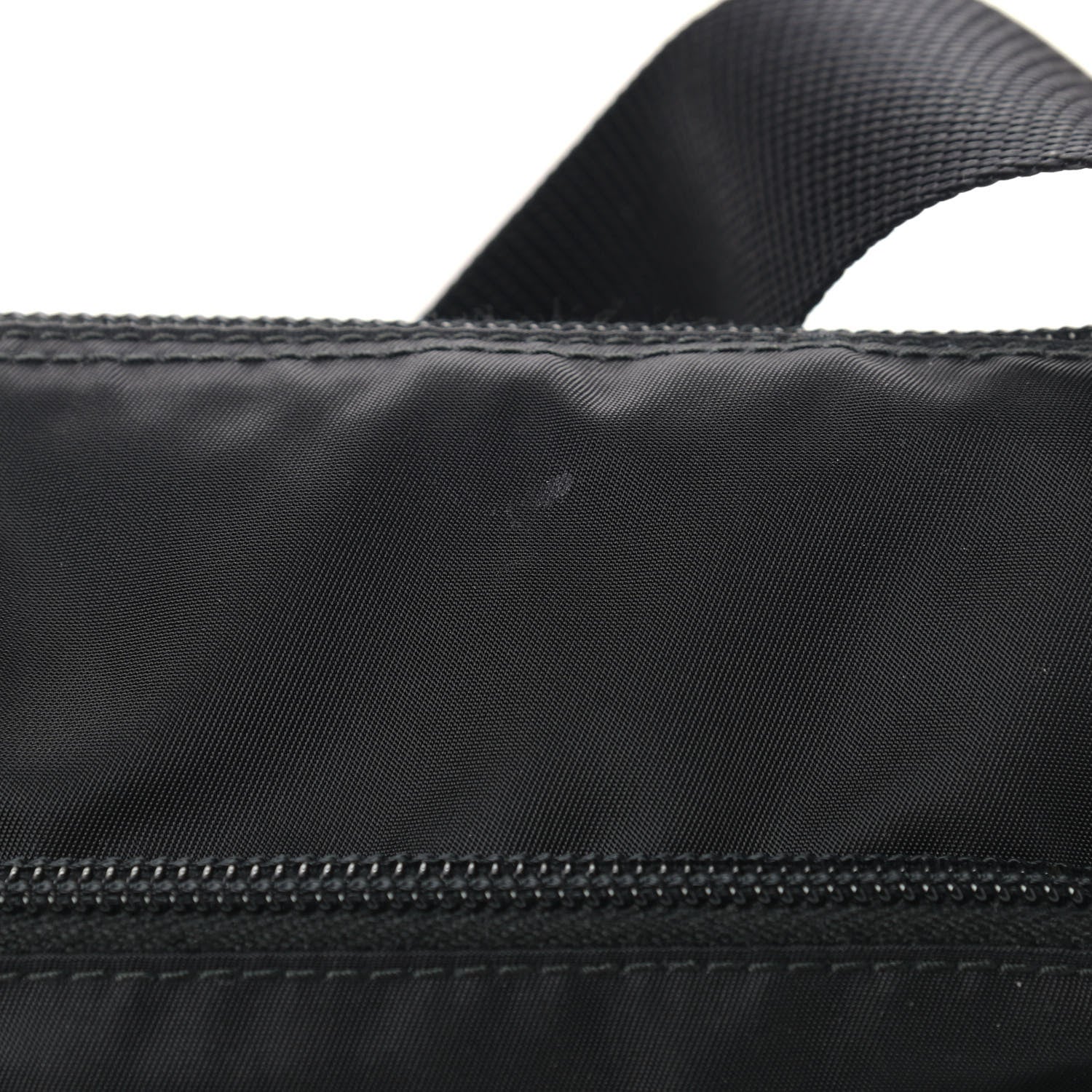 Prada Nylon Vela Messenger Bag Black 11 of 13