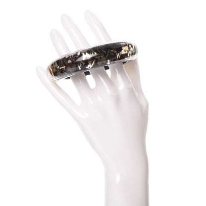 Louis Vuitton Resin Swarovski Medium Inclusion Bracelet GM Black 2 of 3