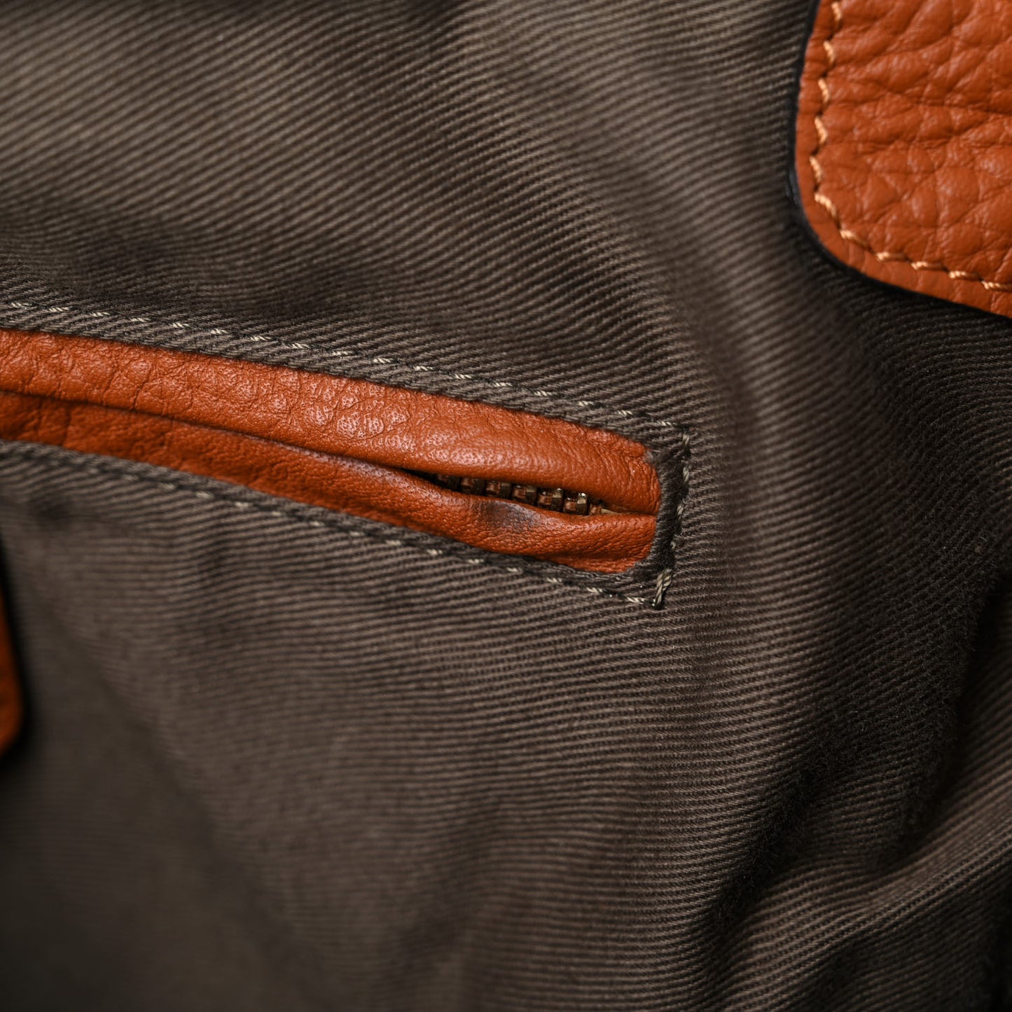 Calfskin Medium Marcie Satchel Tan