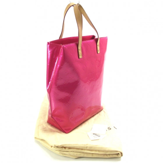 Louis Vuitton Vernis Reade MM Fuchsia 3 of 9