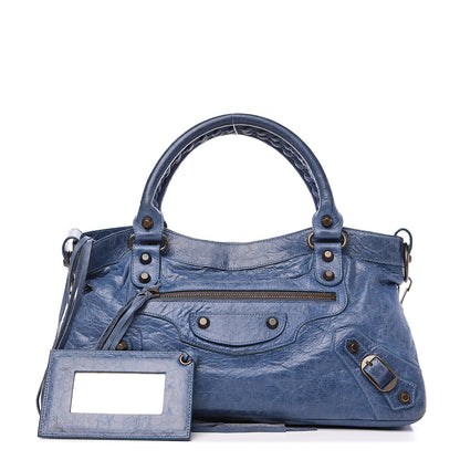 Balenciaga Chevre Classic Hardware First Navy 1 of 14