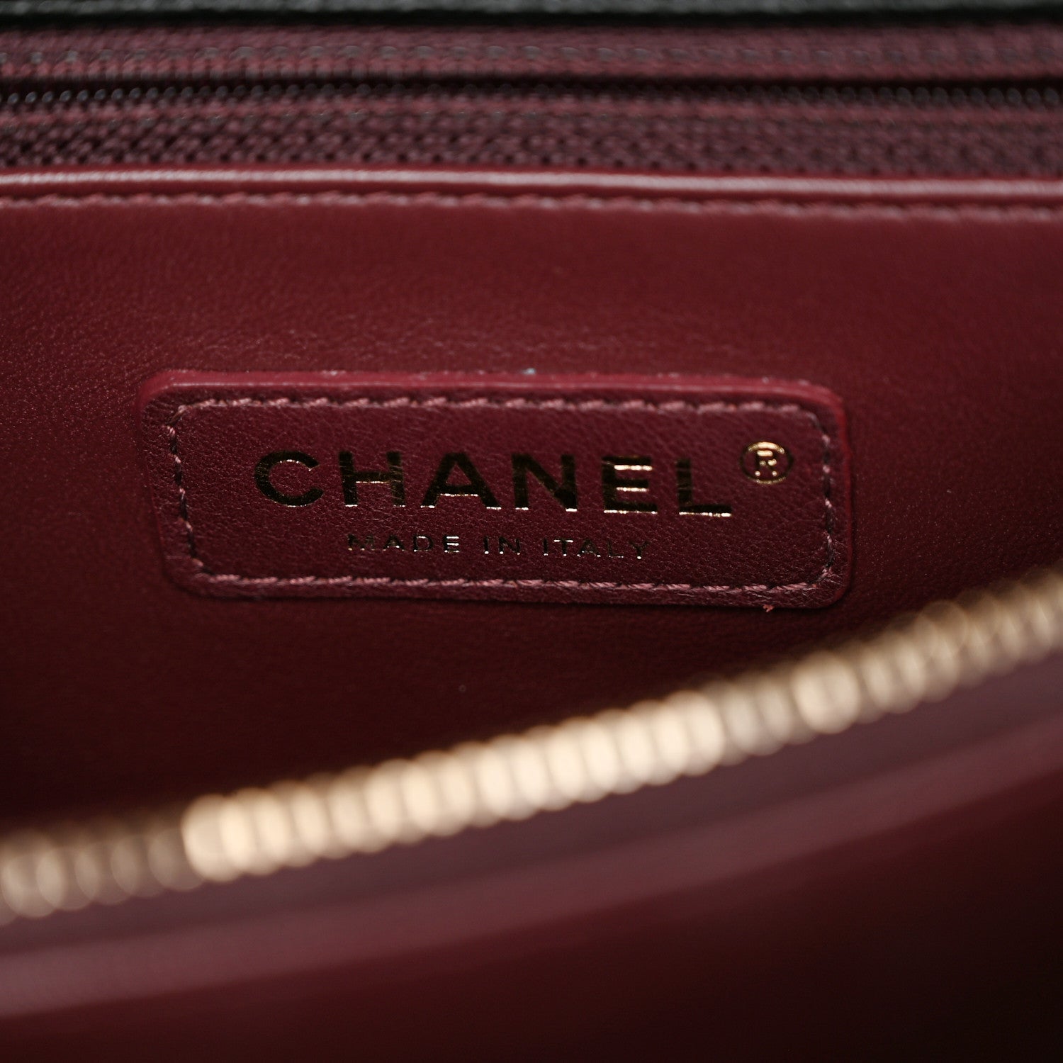 Chanel Caviar Quilted Medium Coco Handle Flap Black 6 of 10