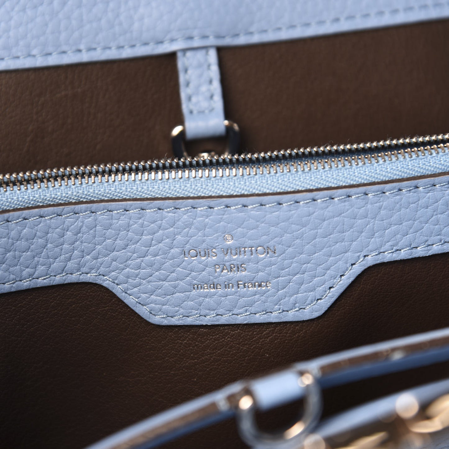Taurillon Capucines MM Bleuet