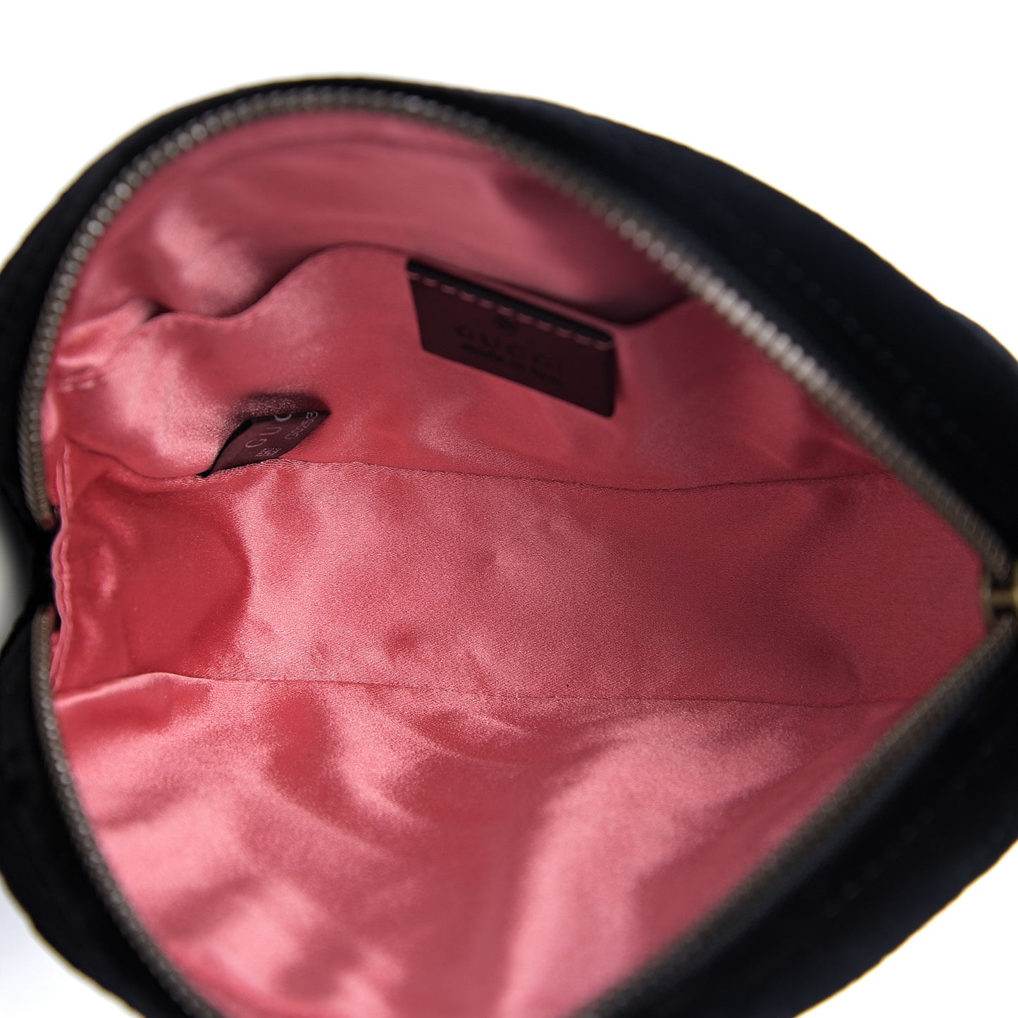 Velvet Matelasse GG Marmont Belt Bag 85 34 Black