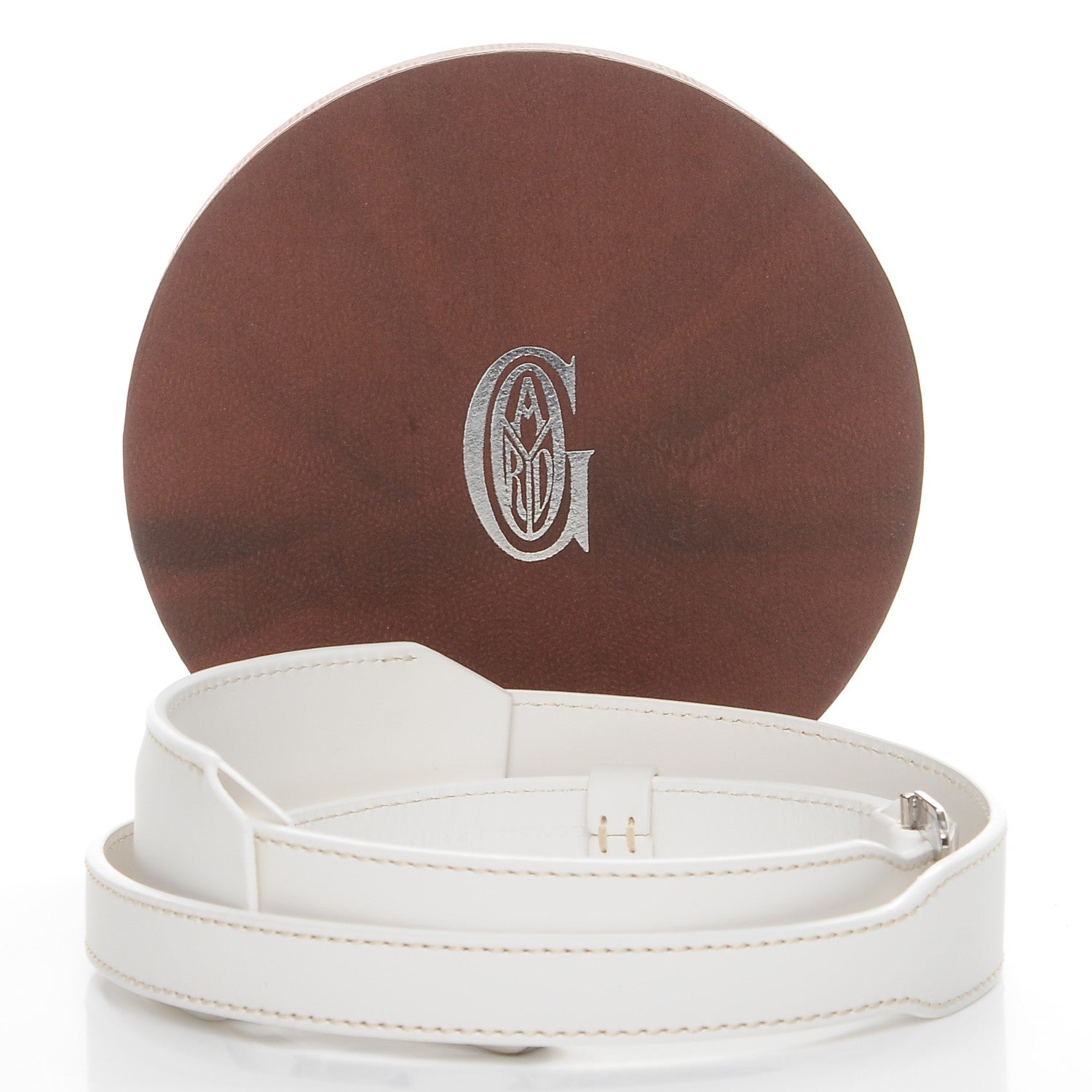 Goyard Calfskin Shoulder Strap Blanc 3 of 5