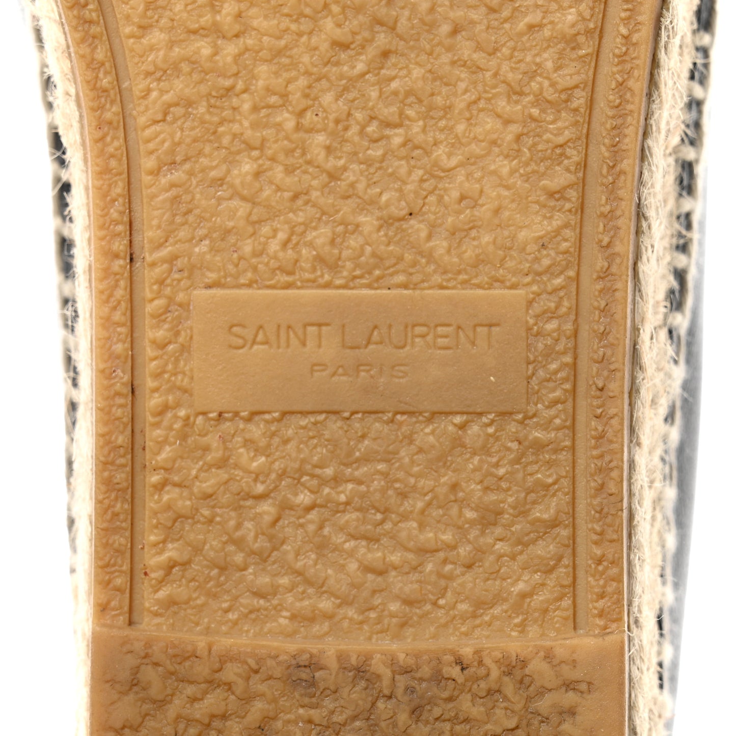 Lambskin Monogram Espadrilles 36.5 Black