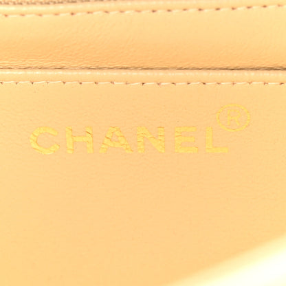 Chanel Lambskin Quilted Medium Single Flap Beige 6 of 12