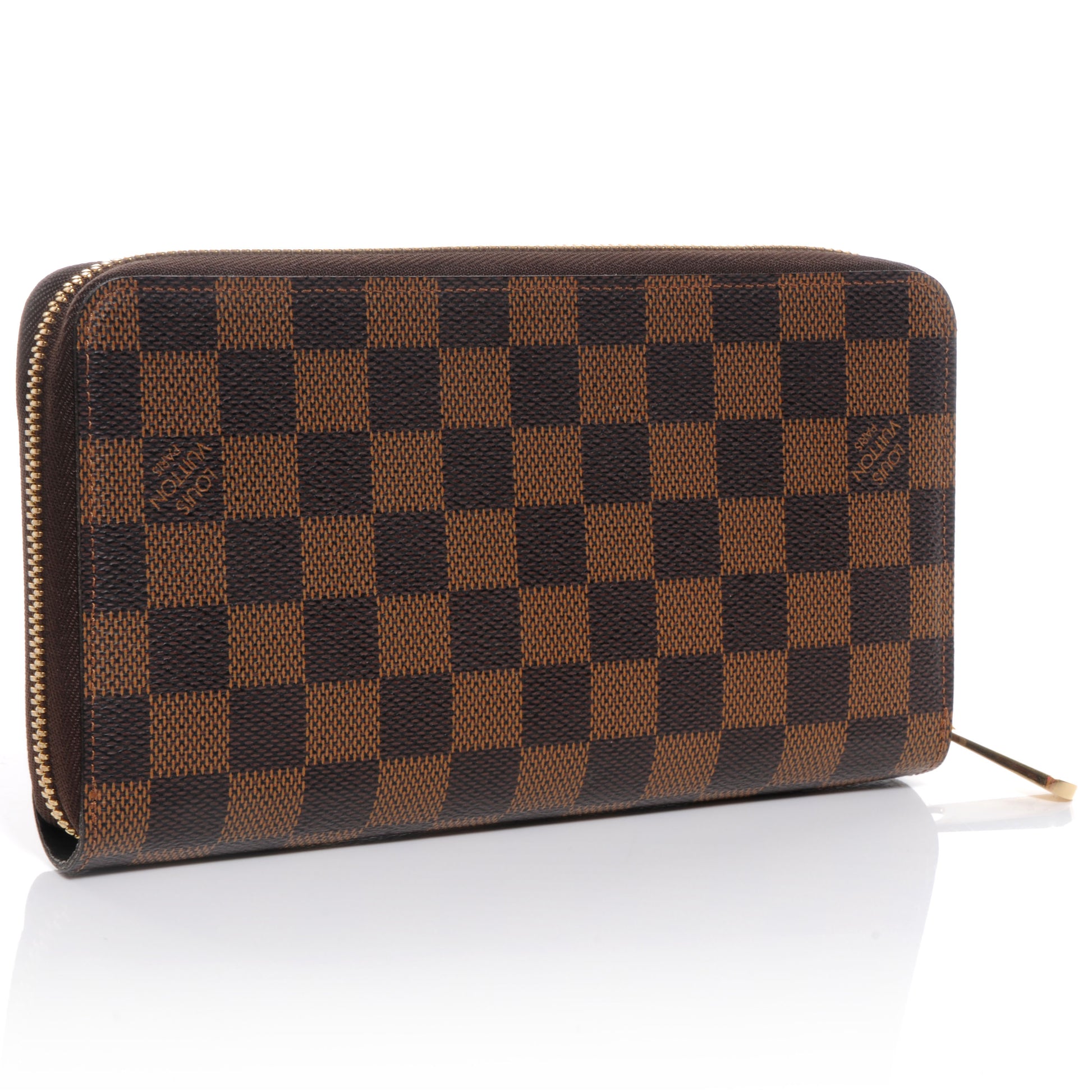 Louis Vuitton Damier Ebene Zippy Organizer Wallet 3 of 8