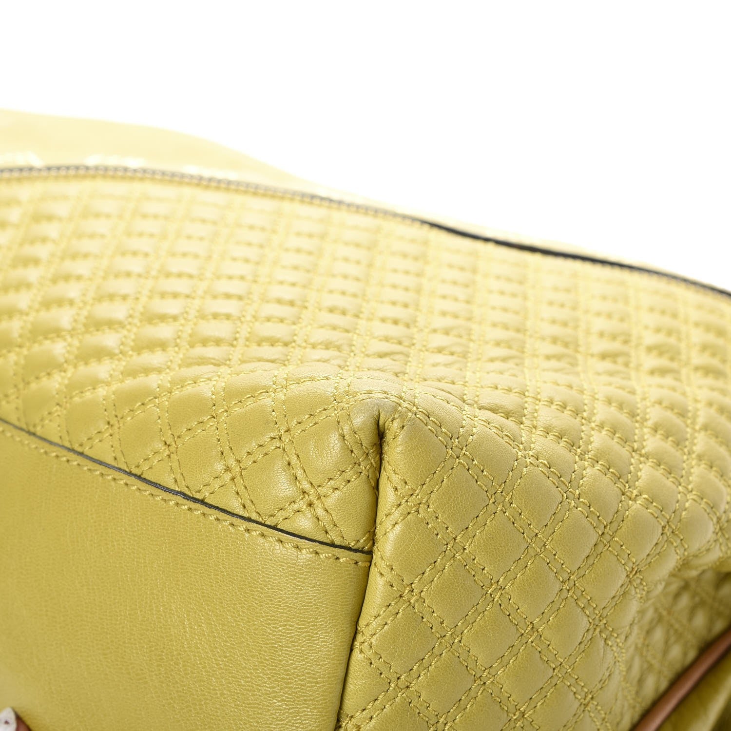 Marc Jacobs Lambskin Quilted Hobo Green 14 of 18