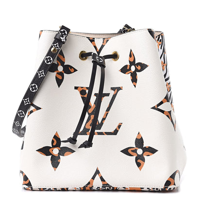 Louis Vuitton Monogram Giant Jungle NéoNoé Ivory 1 of 9