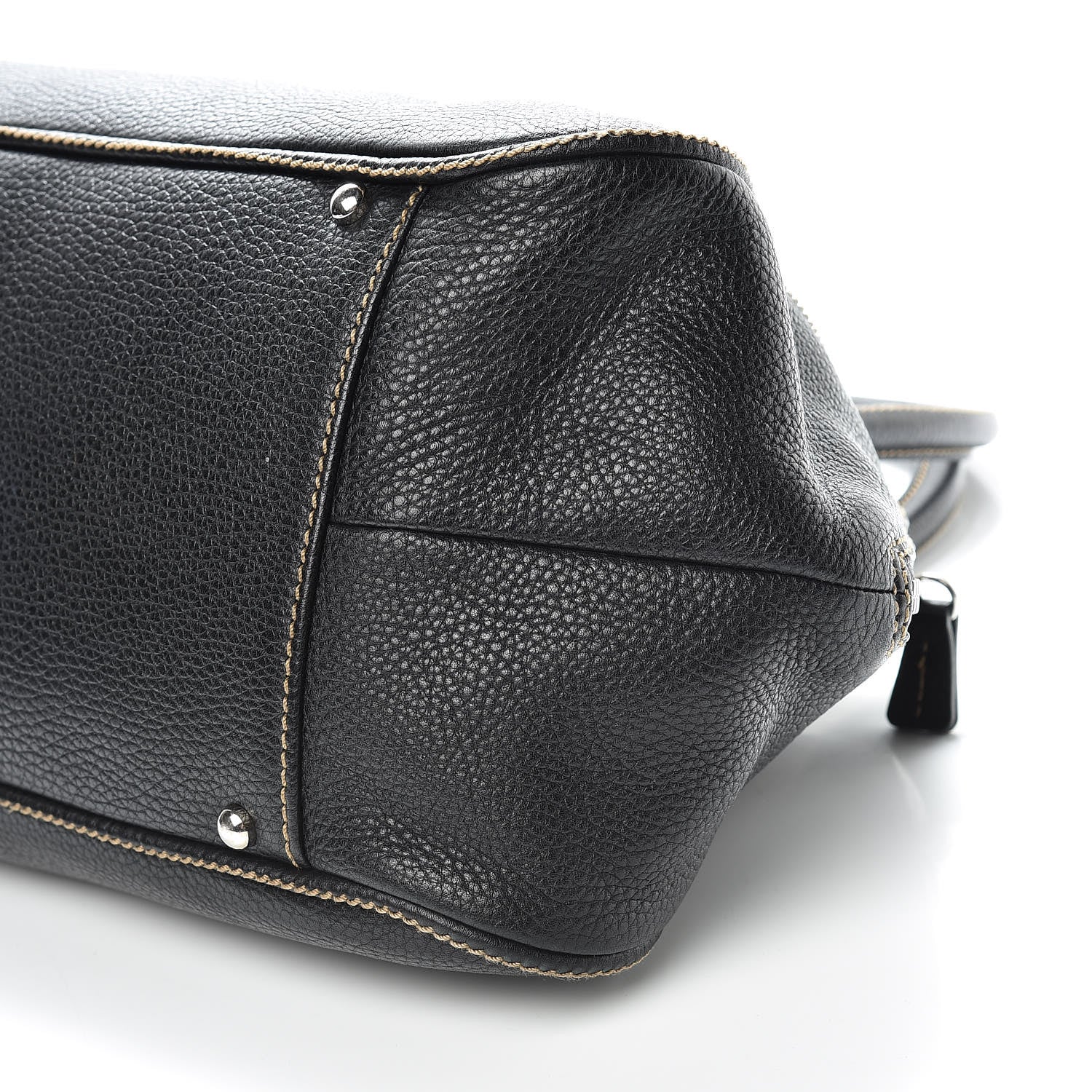 Chanel Calfskin Tassel Satchel Black 10 of 12