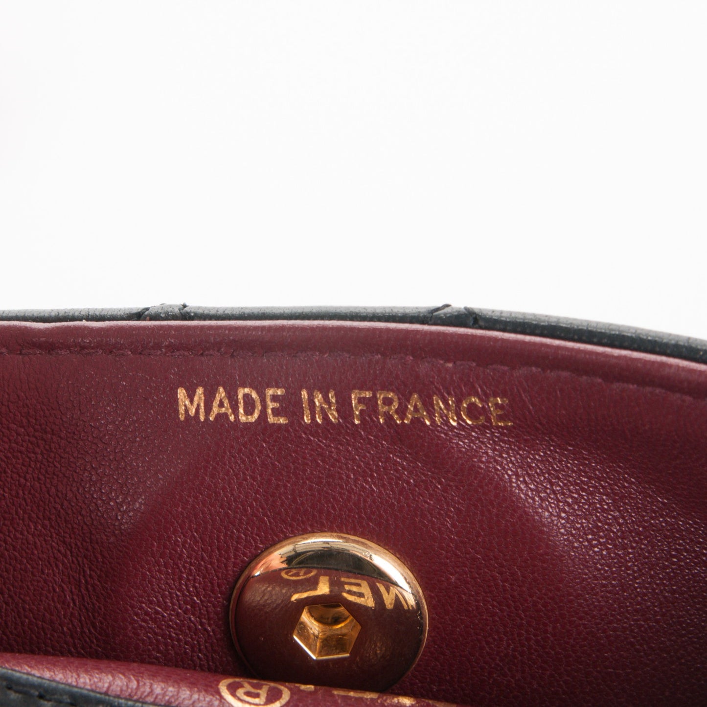 Lambskin Quilted Mini Flap Black